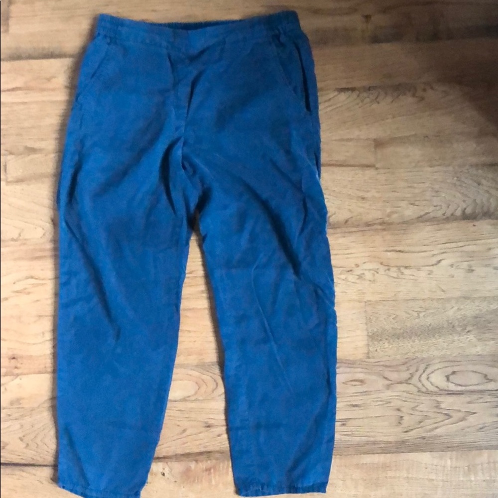 GAP track style dress pant, cropped